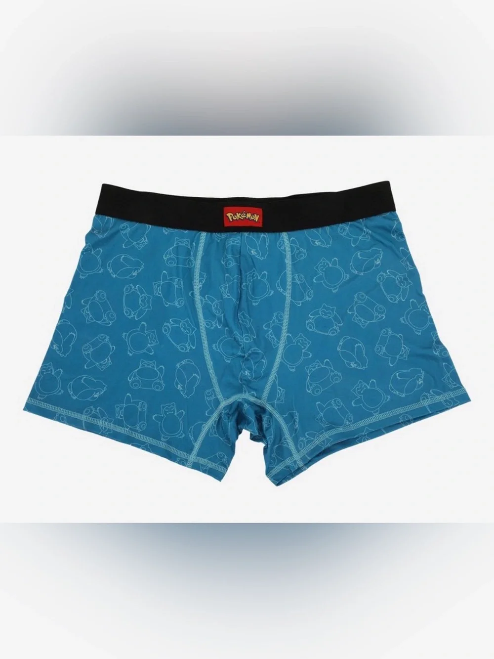 •BIOWORLD•NWT SNORLAX & POKÉMON BALLS LOGO BOXER BRIEFS SIZE LARGE